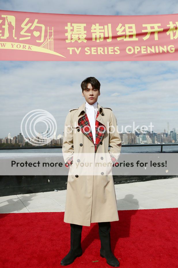 Li Yi Feng, Maggie Jiang, Hu, and Jiang Meng Jie begin filming In New York A Virtual Voyage